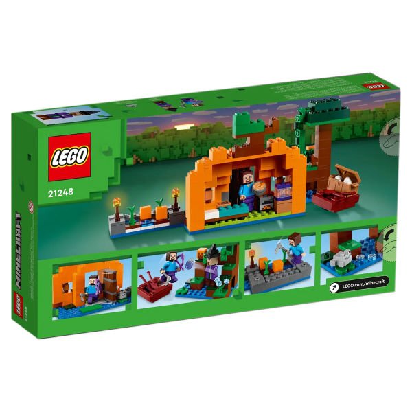 21248 Lego Minecraft Bal Kabağı Çiftliği 257 parça +8 yaş