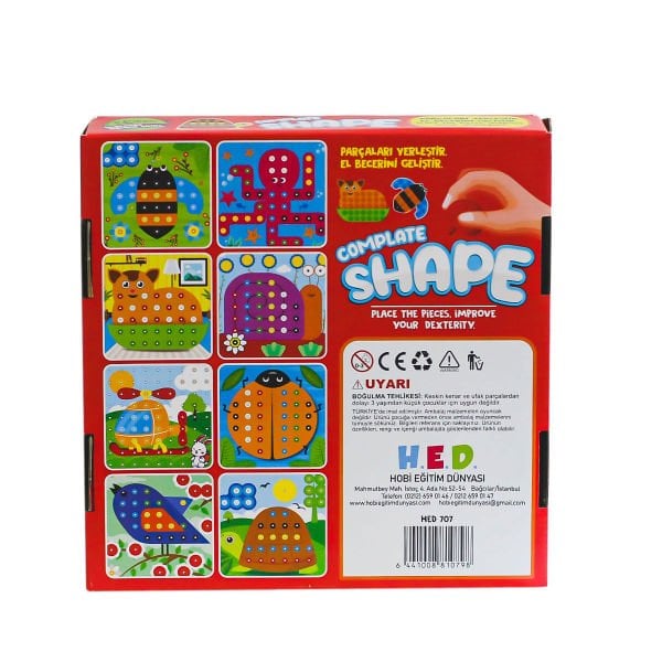 HED 707 Complate Shape -Hobi Oyuncak