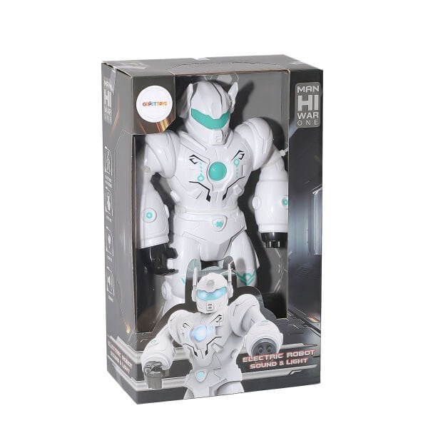 399220 Sesli ve Işıklı Elektrikli Robot -Gepettoys