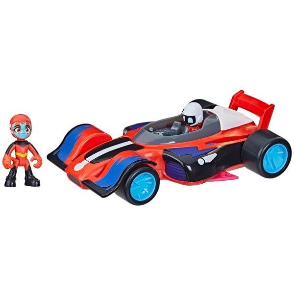 F5206 PJMaskeliler-Animal Power Turbo Şimşek Araç +3 yaş