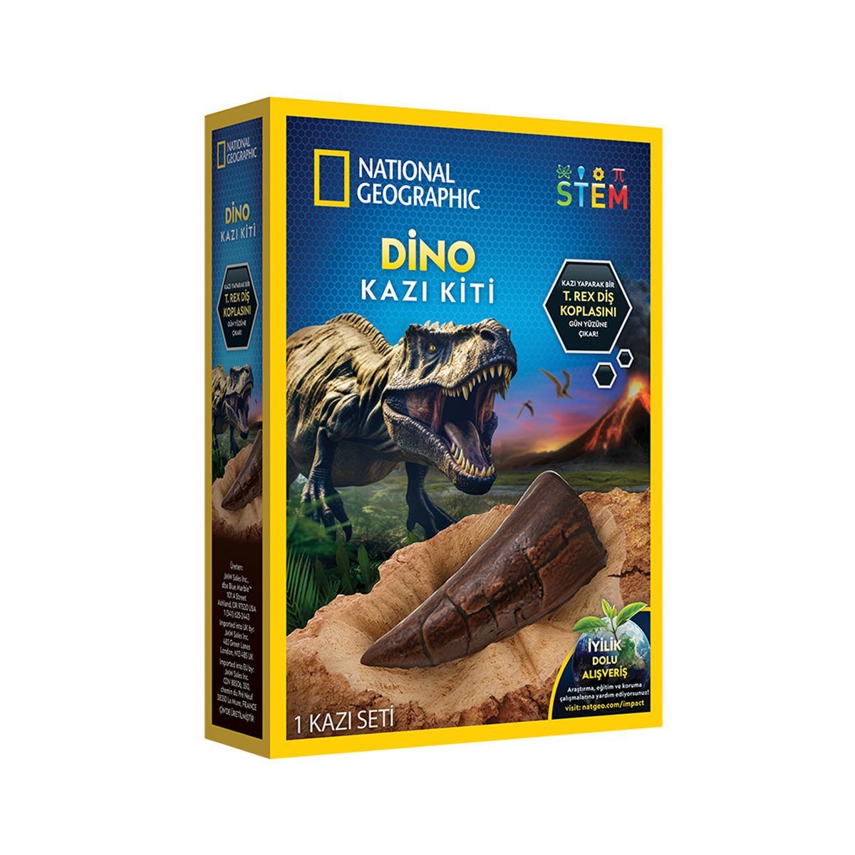 NAT06002 National Geographic Dino Kazı Kiti - RTNGDINO2 +8 yaş