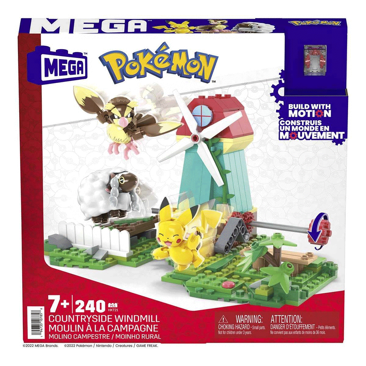 HKT21 MEGA Pokemon - Yel Değirmeni Kasabası Seti - Mattel