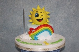 Güneşli Çocuk Pastası
