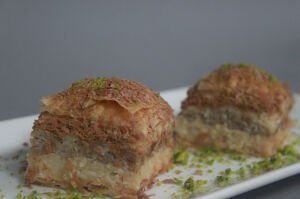 Çikolata Cevizli  Soğuk Baklava