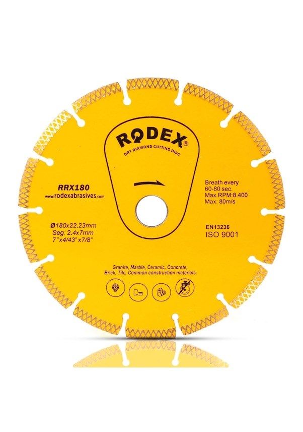 Rodex RRX115 Elmas Kesme Diski 115 mm