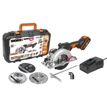 WORX WX531 20Volt 2.0Ah. Li-ion 120mm Kömürsüz Profesyonel Çok Amaçlı Daire Testere