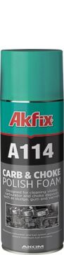 Akfix A114 Karbüratör ve Gaz Kelebeği Temizleyici Sprey  400ml