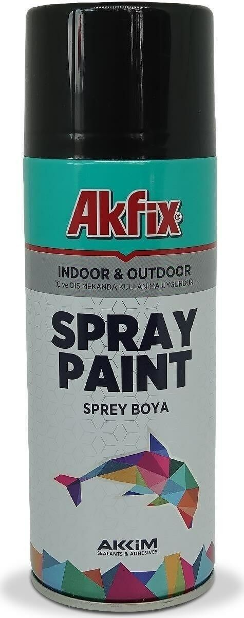 Akfix Parlak Krem Akrilik Sprey Boya 400 ml