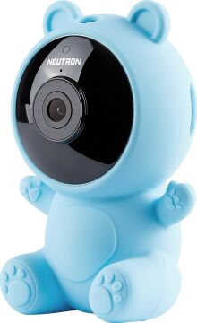Neutron Ninni Söyleyen Gece Görüşlü Ip Bebek Izleme Kamerası Mavi - App ile Kontrol