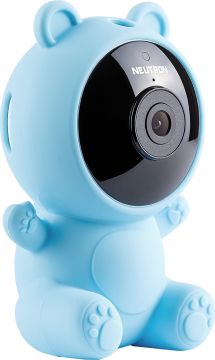 Neutron Ninni Söyleyen Gece Görüşlü Ip Bebek Izleme Kamerası Mavi - App ile Kontrol