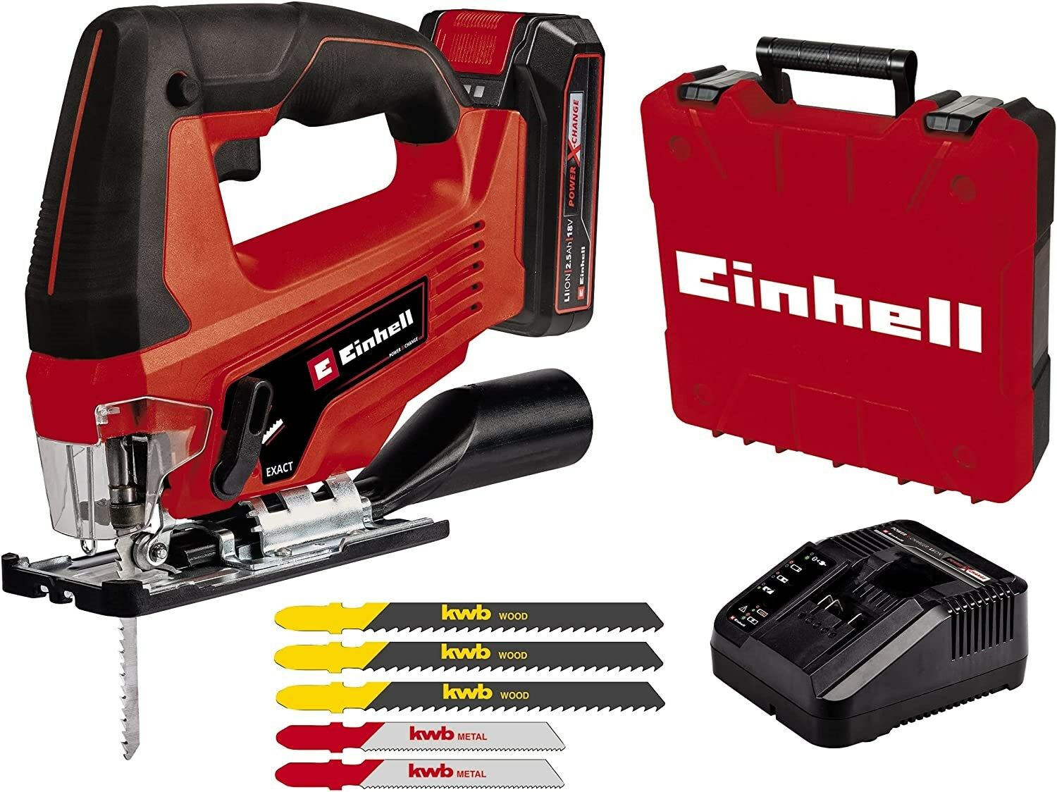 Einhell Tc-Js 18 Li 1x2,5 Ah Akülü Dekupaj Testere