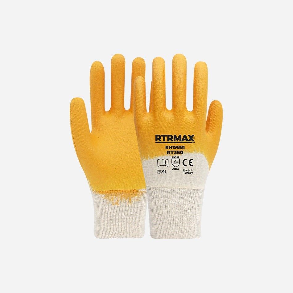 Rtrmax Nitril Kaplı Polyester Eldiven