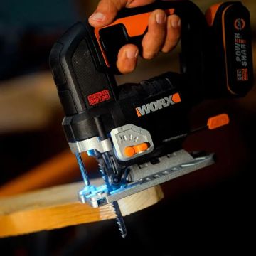 WORX WX542.9 20Volt Profesyonel Kömürsüz Dekupaj Testere (Akü Dahil Değildir)