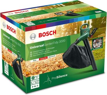 Bosch Universal Garden Tidy Yaprak Üfleme Toplama Makinesi