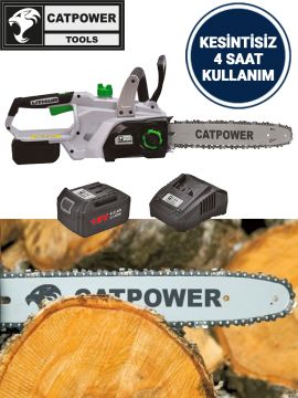 Anadolu Strong CATPOWER Akülü Ağaç Kesme Makinesi