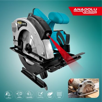 Anadolu Strong ANS1008M 1200W Daire Testere Sunta Kesme Makinesi Elmas Uçlu Bıçak Mavi