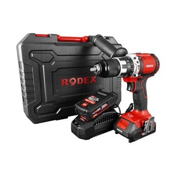 Rodex Rpx2360f Kömürsüz Darbeli Matkap 20 V Çift Akülü Vidalama