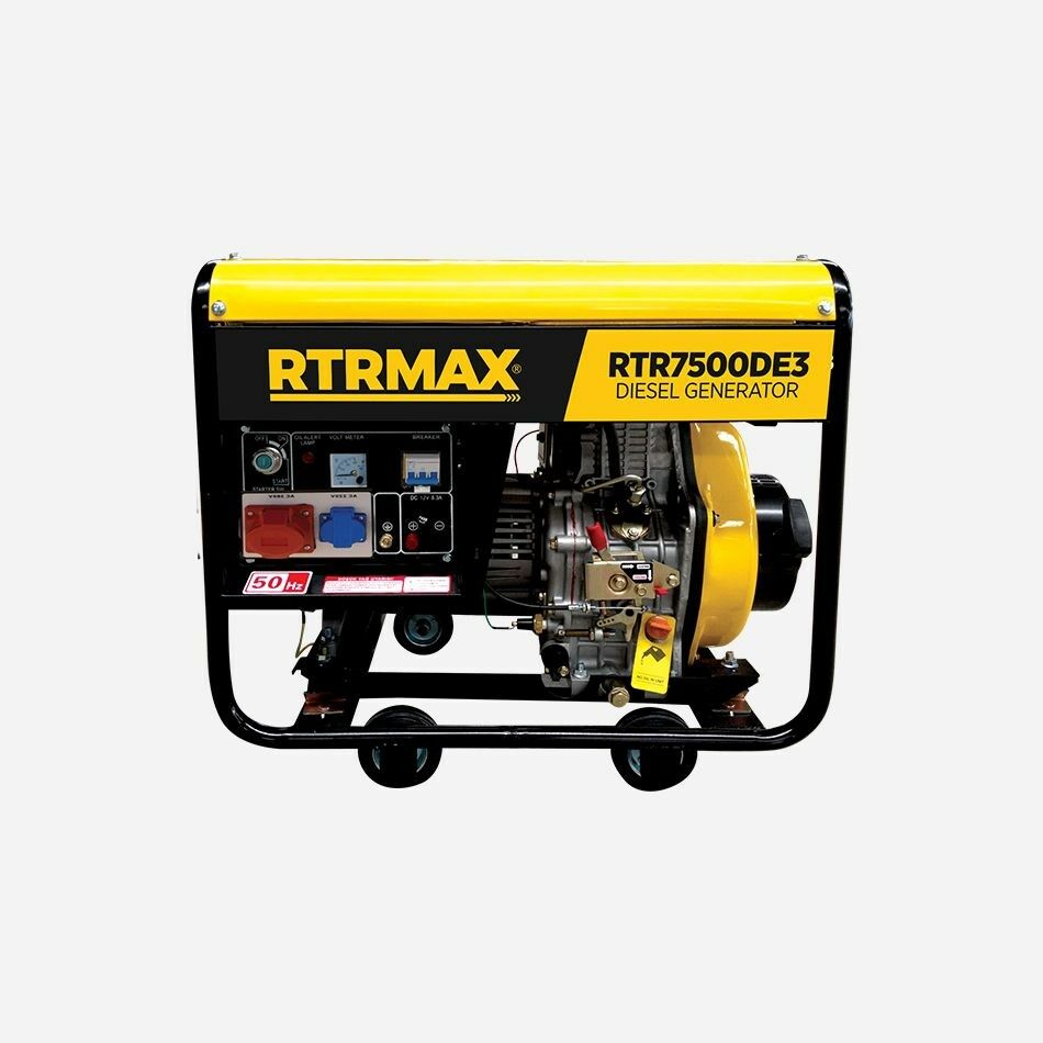 RtrmaxRTR7500DE3 Dizel Jeneratör 6.5 KVA