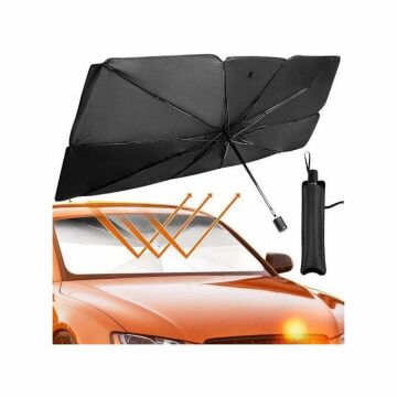Ottomax Araba Güneş Gölge Koruyucu Şemsiye Oto Ön Cam Güneşlik