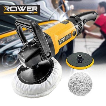 Rowermax RWRX-2110 Profesyonel 1200W Devir Ayarlı 180mm 6 Kademeli Polisaj Makinesi