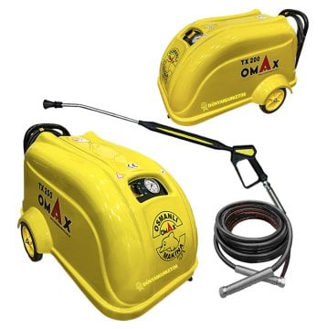Omax TX 200 Basınçlı Yıkama Makinası İtaly Pompa