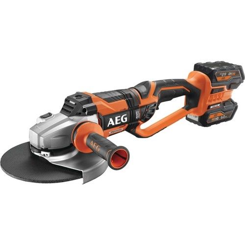 Aeg BEWS 18-230BL-602 Çift Akülü Avuç Taşlama 230 mm (Lithium ion 18 V;5,0 Ah)