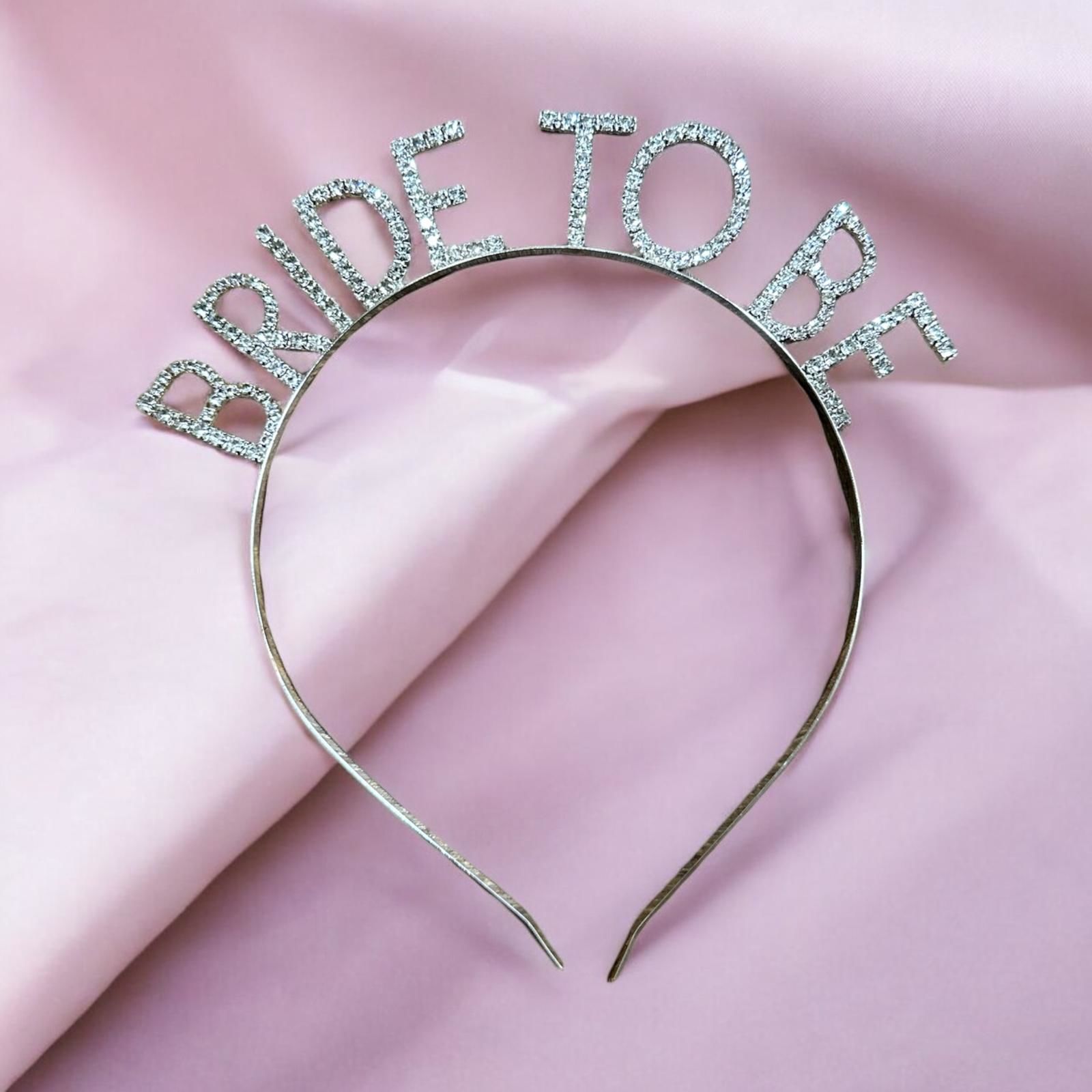 Gümüş Swarovski Bride To Be Taç