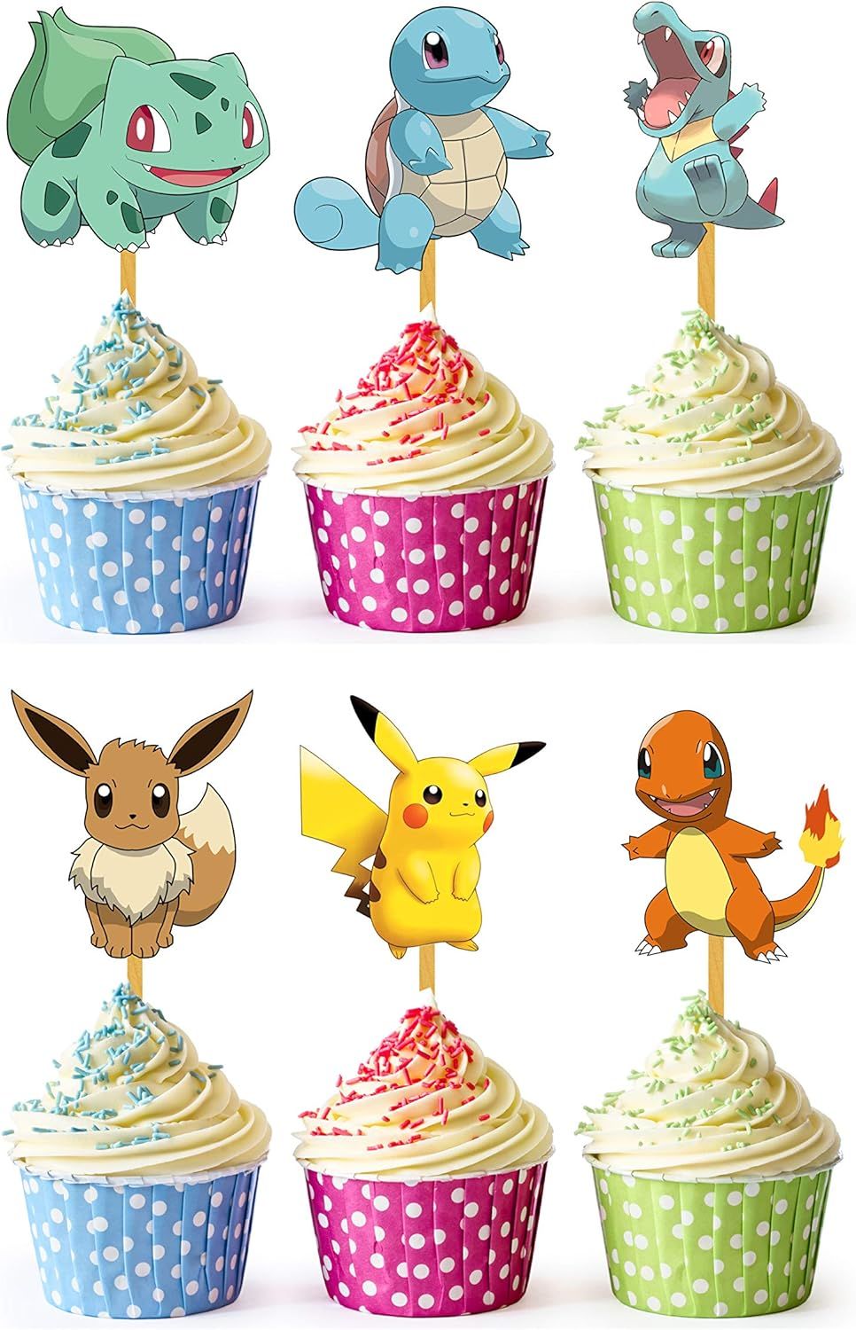 Pokemon Temalı Kürdan 8 Adet