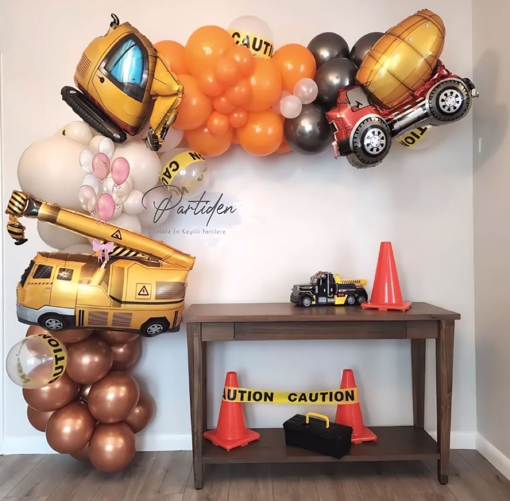 İş Makineleri Balon Zinciri