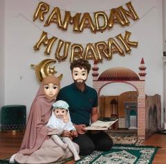 ALTIN RAMADAN MUBARAK FOLYO BALON