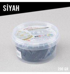 SİYAH ŞEKER HAMURU ( 200 GR )