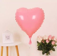 PEMBE KALP MAKARON BALON ( 1 ADET )