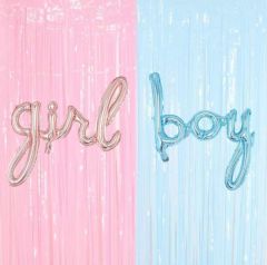 GİRL BOY IŞILTI FON