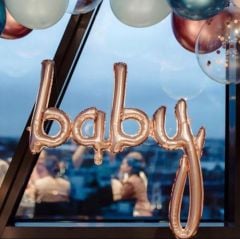 ROSEGOLD BABY İMZA BALON