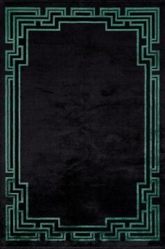 Artemis Cofu Yeşil Siyah Halı Seri Sonu 120x180