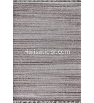 Gümüşsuyu İbiza Özel Ebatlı Kesme Kilim 12185 gri