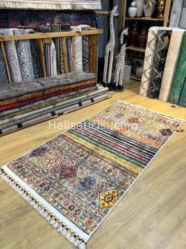 Salerno Çamaşır Makinesinde Yıkanabilir Kilim Halı HS1017