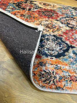 Salerno Çamaşır Makinesinde Yıkanabilir Kilim Halı HS1018