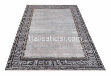 Dolce Vita Halı Lusso 8202 Grey - Gri Salon Halısı