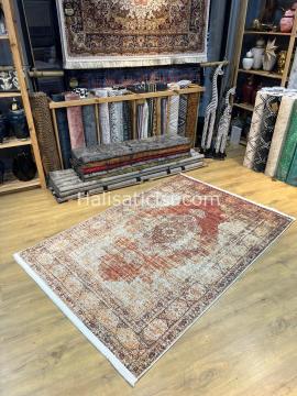 Salerno Çamaşır Makinesinde Yıkanabilir Kilim Halı HS1005