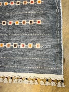 Salerno Çamaşır Makinesinde Yıkanabilir Kilim Halı HS1011