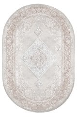 Bahariye Halı Ezgi  TW  5811 GRİ KAHVE OVAL