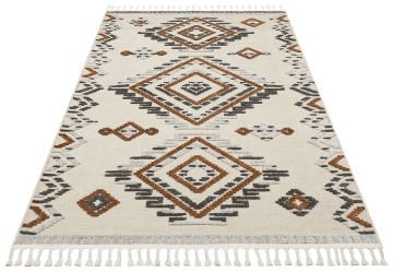 Amiral Halı Sunrise Kilim S2120 Grey Krem