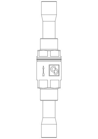 CASTEL CHECK VALF 3/4 KAYNAKLI