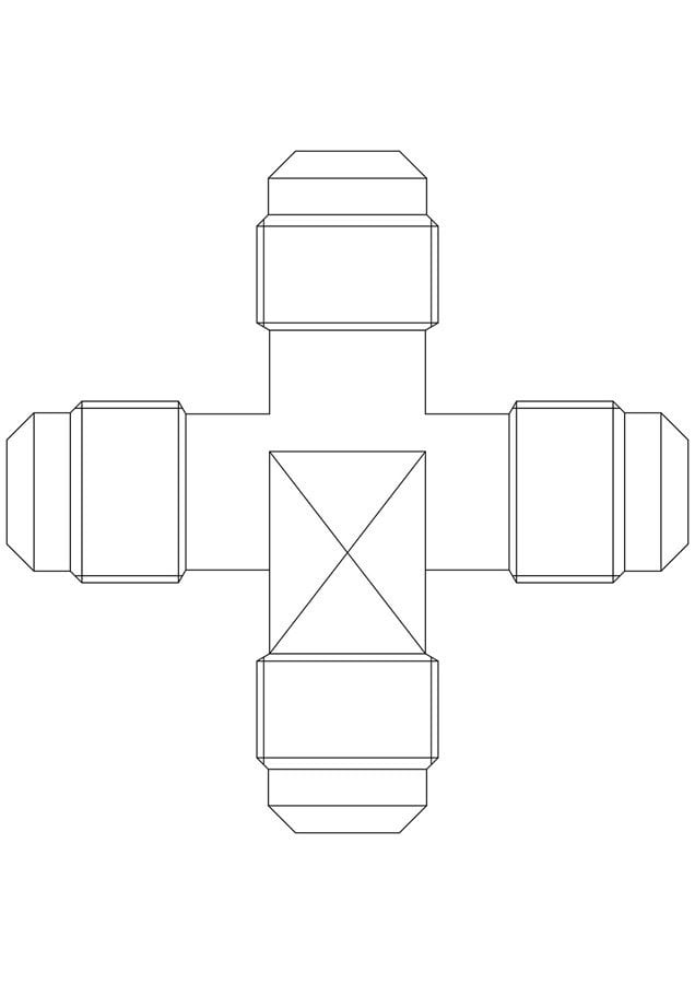 CASTEL PİRİNÇ FITTINGS STAVROZ 1/4''