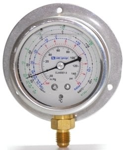 MANOMETRE VAKUM ALTTAN ÇKŞ GLSR(MANOMETER)