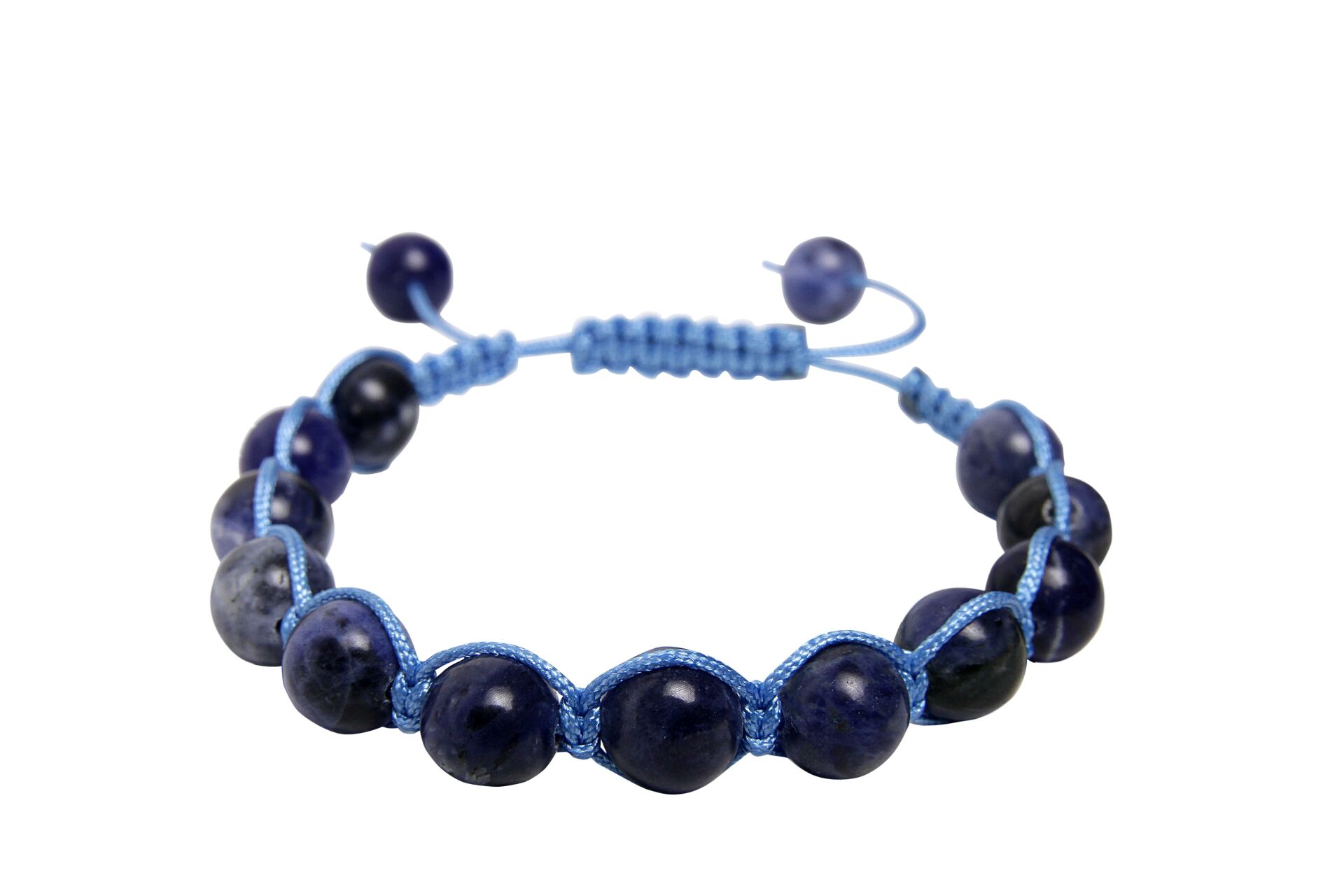 Sodalite Macrame Stone Natural Stone Bracelet 210 074