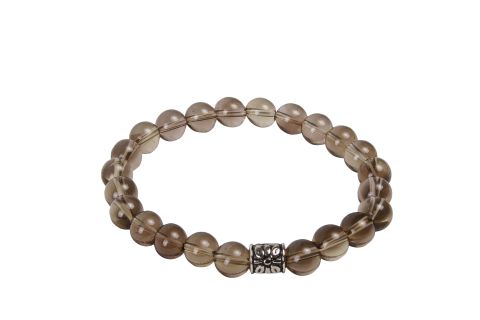 Smoky Quartz Natural Stone Bracelet 202 003