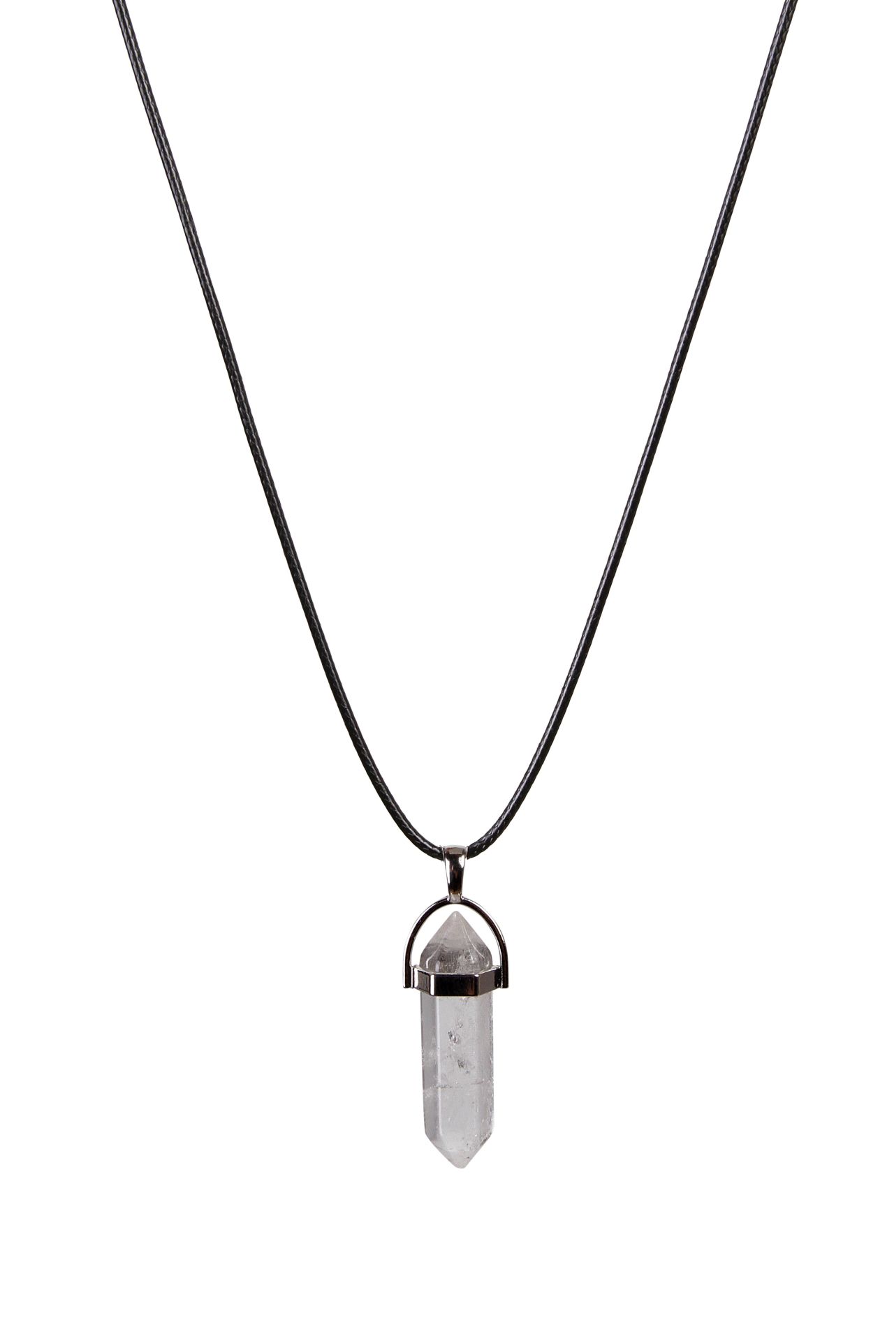 Natural Crystal Quartz Stone Necklace 201121