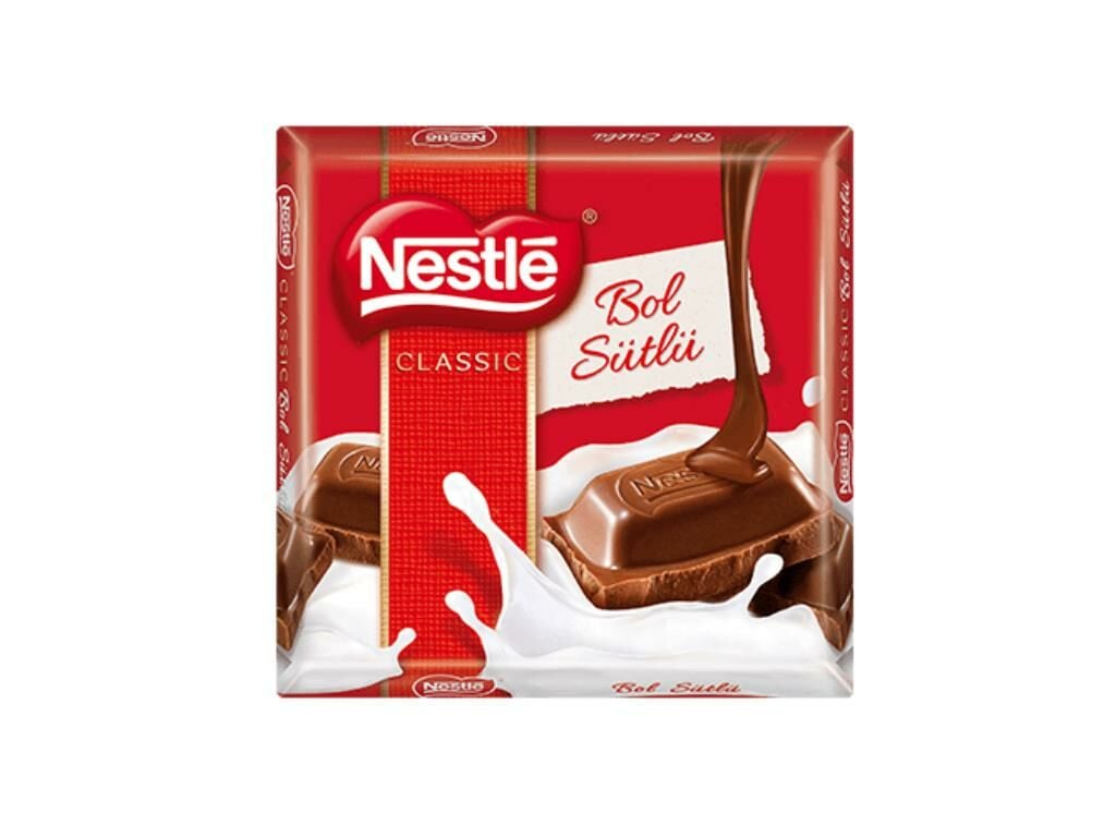 NESTLE CLASSİC KARE SÜTLÜ 60 GR*6*24